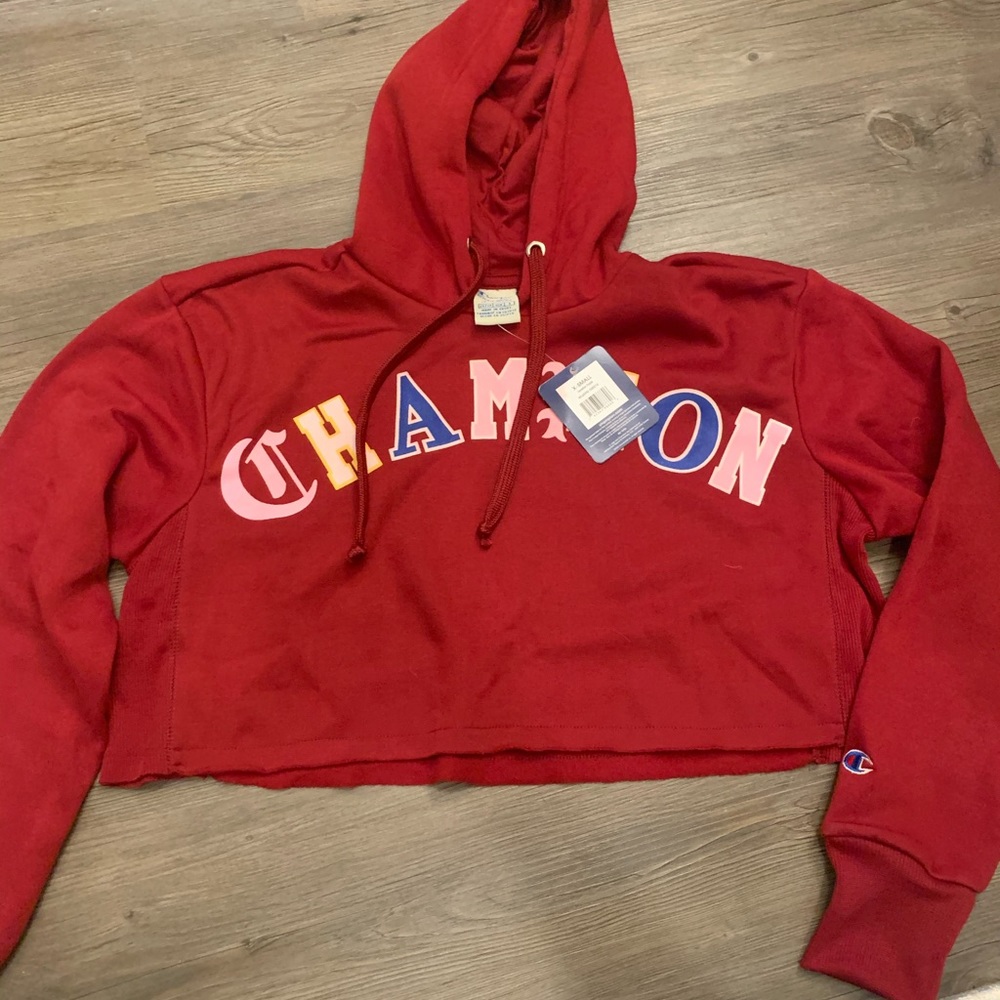 Chapion crop hoodie Xsmall/small